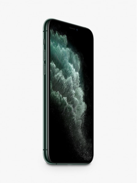 Apple iPhone 11 Pro, iOS, 5.8", 4G LTE, SIM Free, 64GB, Midnight Green