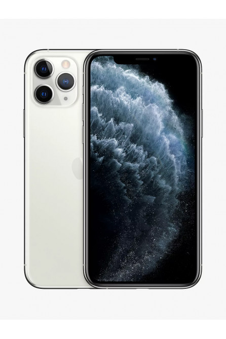 Apple iPhone 11 Pro, iOS, 5.8", 4G LTE, SIM Free, 64GB, Silver