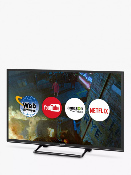 Panasonic TX-32FS503B LED HDR HD Ready 720p Smart TV, 32" with Freeview Play/Freesat HD, Black