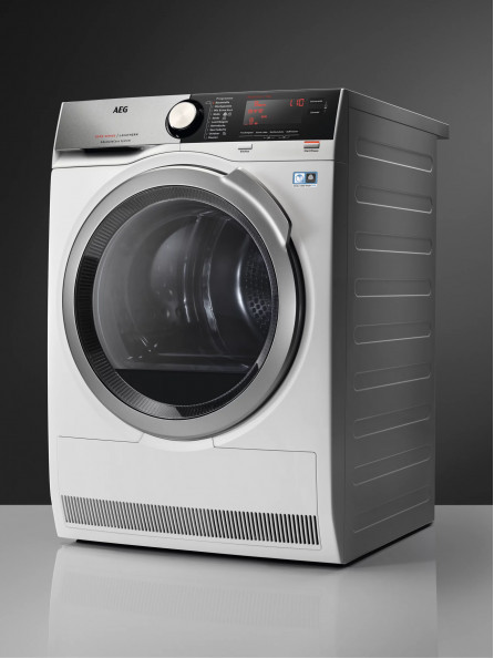 AEG T9DEC866R Heat Pump Tumble Dryer, 8kg Load, White